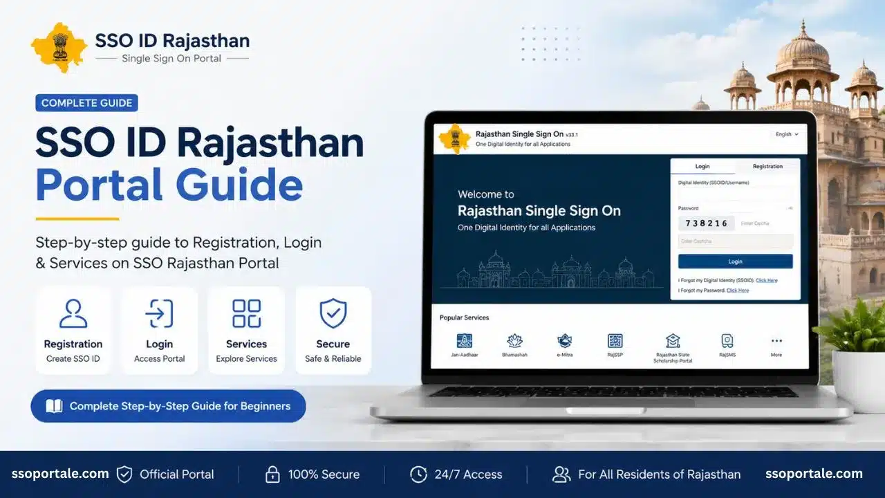 SSO ID Rajasthan